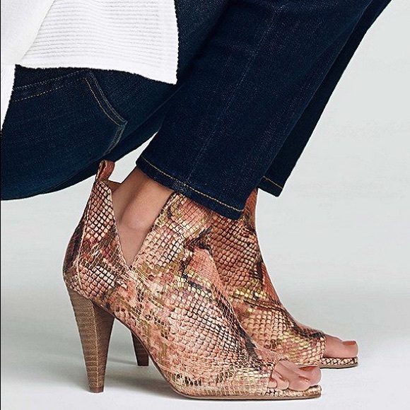 Vince Camuto Allana Snake Skin Bootie - Picture 11 of 11